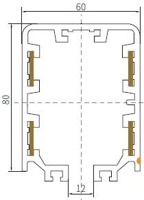 Троллейный шинопровод Anneng Electric HFP60